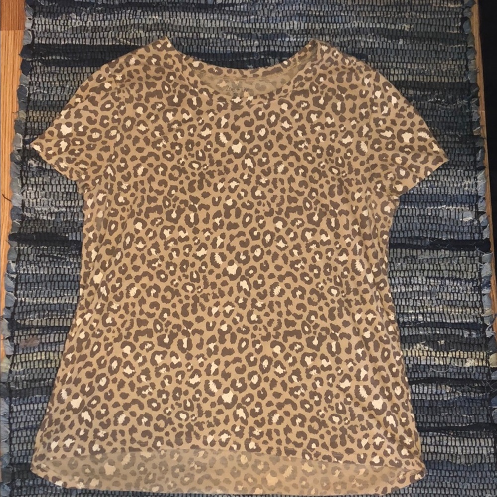 Cheetah Print Tee